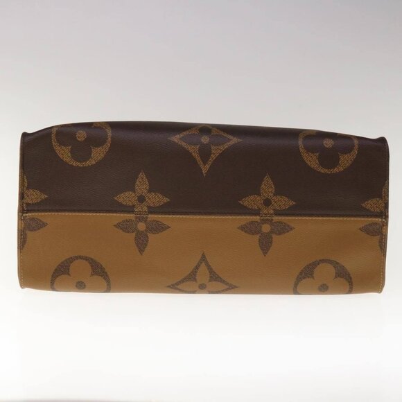 LOUIS VUITTON Monogram Reverse Giant On The Go GM Tote Bag - Picture 12 of 15